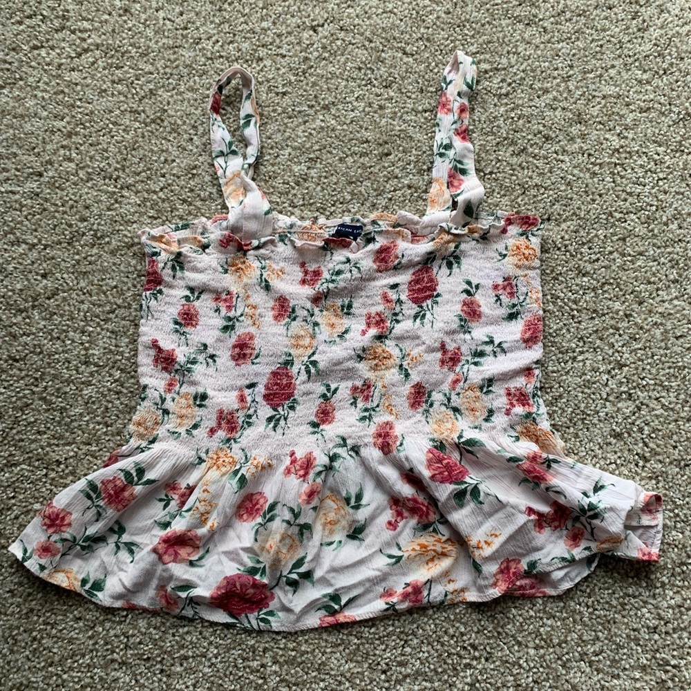 Floral tank top